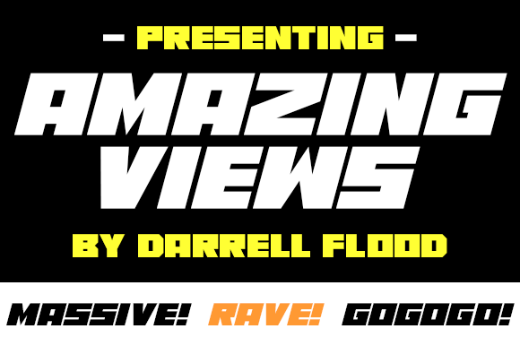 Amazing Views Font for Bold and Futuristic Design Projects