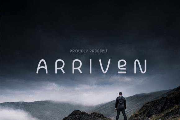 Arriven Font: A Vintage Display Type for Creative Projects