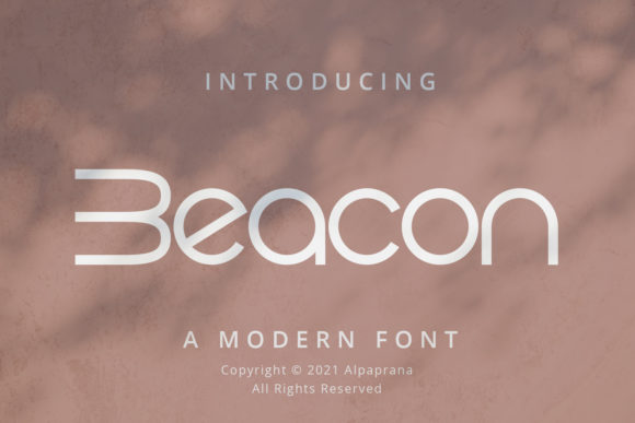 Beacon Font: A Modern Display Typeface for Marketers