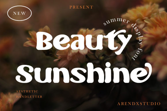 Beauty Sunshine Font for Memorable Branding and Creative Projects