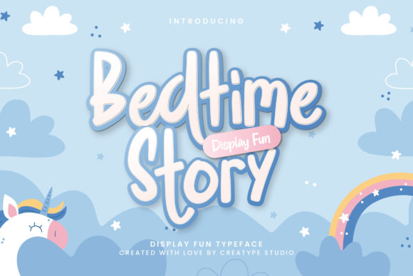 Bedtime Story Font: A Playful Typeface for Engaging Digital Campaigns
