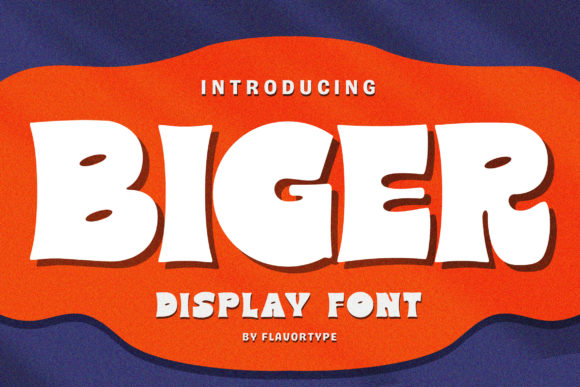 Biger Display Font for Bold Campaign Headlines