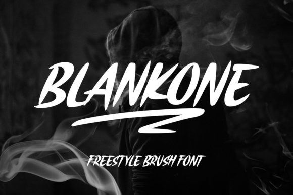Blankone Font for Bold and Nostalgic Design Projects