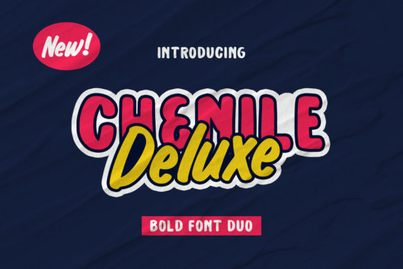 Chenile Deluxe Font for Strong and Nostalgic Branding