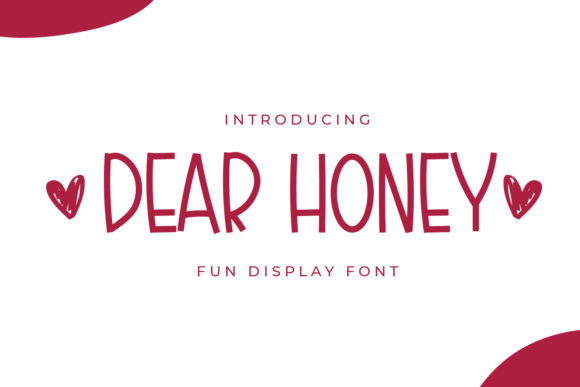 Dear Honey: A Display Font for Modern Web Design