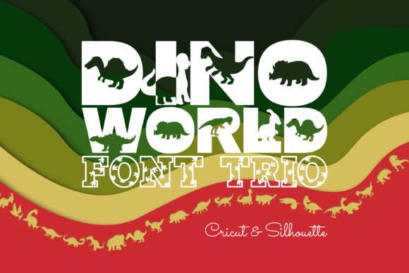 Dino World Trio Font: A Versatile Typeface for Editorial Design