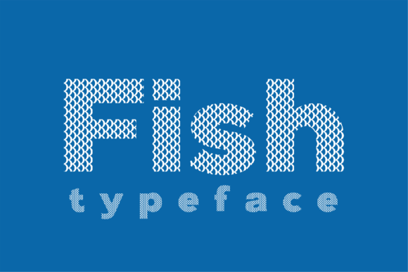 Fish Font: A Unique Display Typeface for Editorial Design