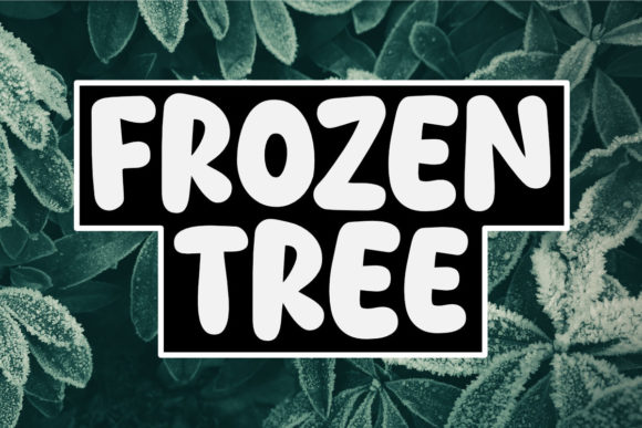 Frozen Tree Font for Modern Web Design Projects