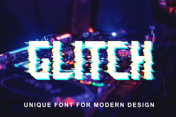 Glitch Font: A Bold Display Typeface for Marketers