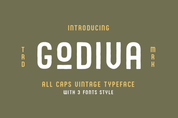 Godiva Font for Small Business Branding and Display Projects