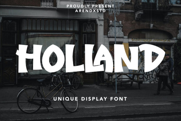 Holland Font: A Bold Display Typeface for Creative Makers