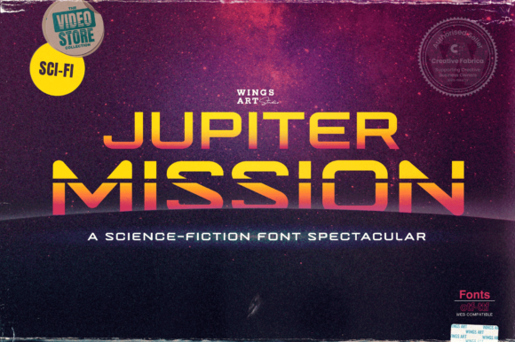 Jupiter Mission Font for a Bold Brand Makeover