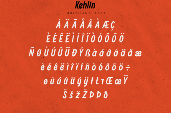 Kehlin Display Font for Bold Web Design and Fashion Branding