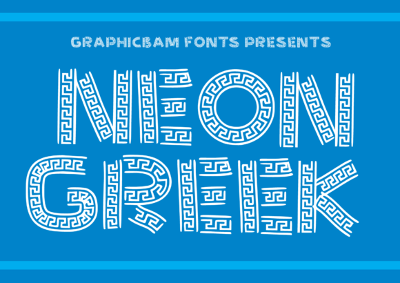 Neon Greek Font: A Display Typeface That Elevates Branding