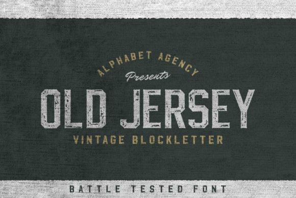 Old Jersey Font: Vintage Typography for Memorable Marketing