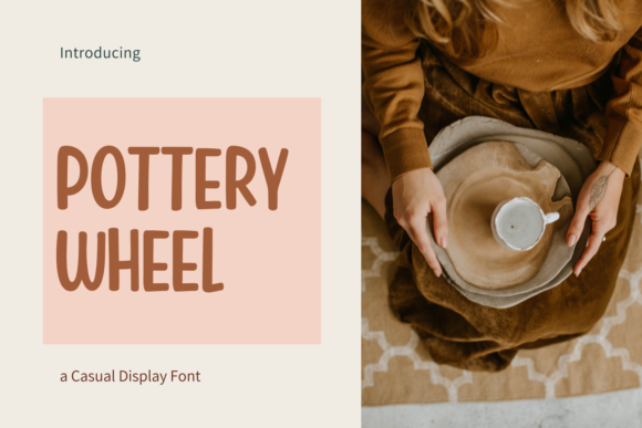 Pottery Wheel Font: A Display Typeface for Creative Projects