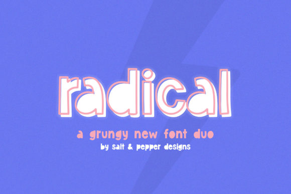 Radical Duo Font for Branding Projects