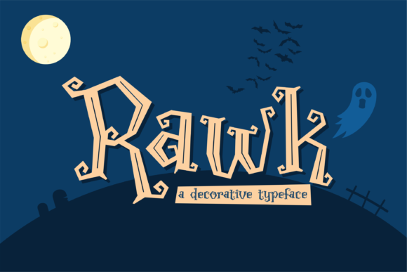 Rawk Font: A Charming Display Typeface for Digital Designers
