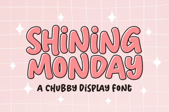 Shining Monday Font Review: A Playful Display Typeface for Creative Projects