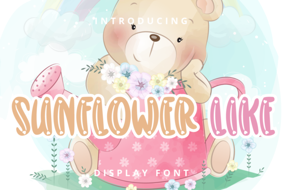 Sunflower Like Font for Playful and Authentic Campaigns
