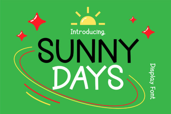 Sunny Days Font for a Brighter Brand Identity