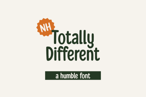 Totally Different Font for a Polished Brand Look