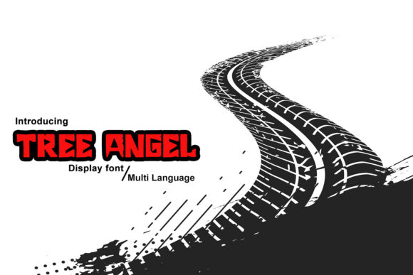 Tree Angel Font — A Bold Display Typeface for Creative Projects