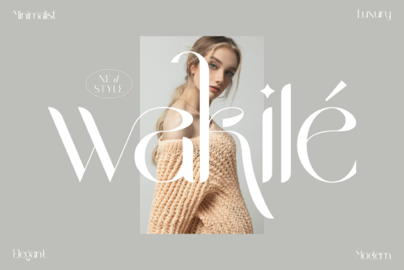 Wakile: A Premium Display Font for Stunning Designs